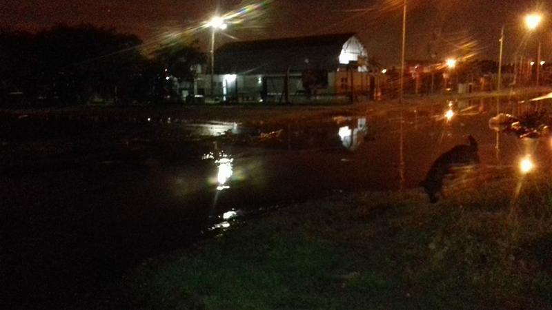 27 y 131 calles anegadass