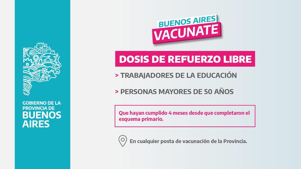 tercera dosis