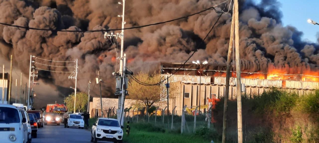 INCENDIO EN BERNAL